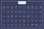 Fashion Line Icons V2, an Outline Icon by Jumbo Icons (Thumbnail 4 of 5)