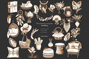 Summer Clipart Beach Art | Neutral, a Person Illustration by GlamArtZhanna (Thumbnail 6 of 8)
