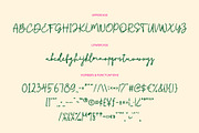 CS Brisa Stamp, a Script Font by Craft Supply Co. (Thumbnail 8 of 8)