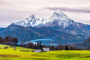Watzmann mountain. Germany.