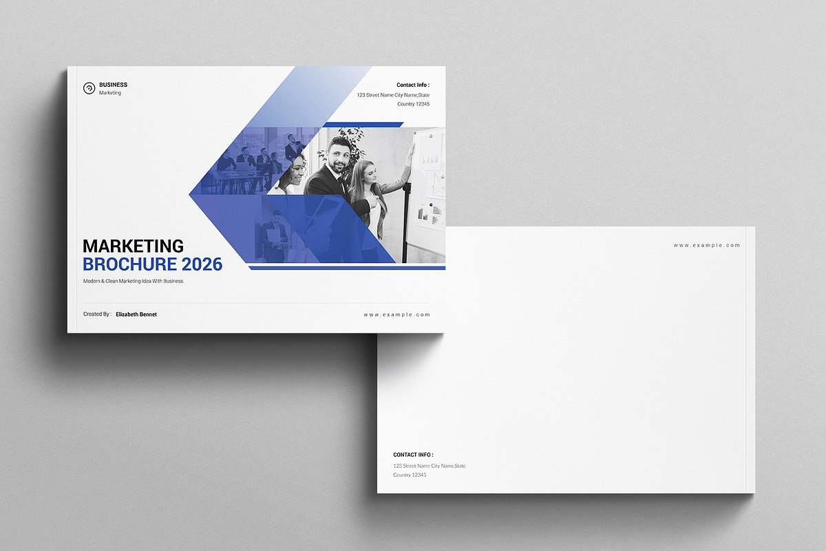 Marketing Brochure Landscape, a Brochure Template by E-Type (Photo 7 of 7)