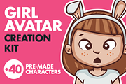 Kids Avatars Creator + 80 Characters, a Person Illustration by wowu (Thumbnail 2 of 17)