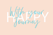 Version Line | Handwritten Font, a Script Font by Artstudio (Thumbnail 2 of 6)