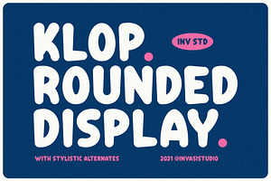 Klop - Friendly Rounded Font