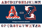 Vintage ornamental alphabet, an Object Graphic by Imperator_Kot (Thumbnail 1 of 3)