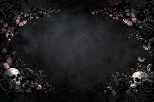 Dark Gothic Background, a Background Photo by Hamza067
