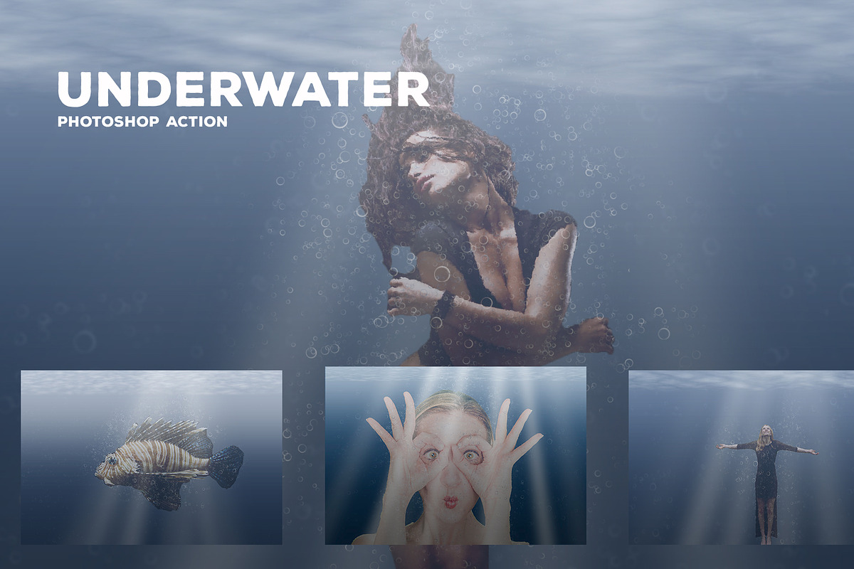 Underwater - Photoshop Action preview 5