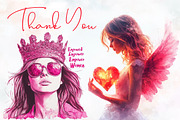 International Women's Day Clipart, an Illustration by RobertsArt (Thumbnail 7 of 7)