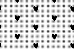 Halftone Hearts Elements