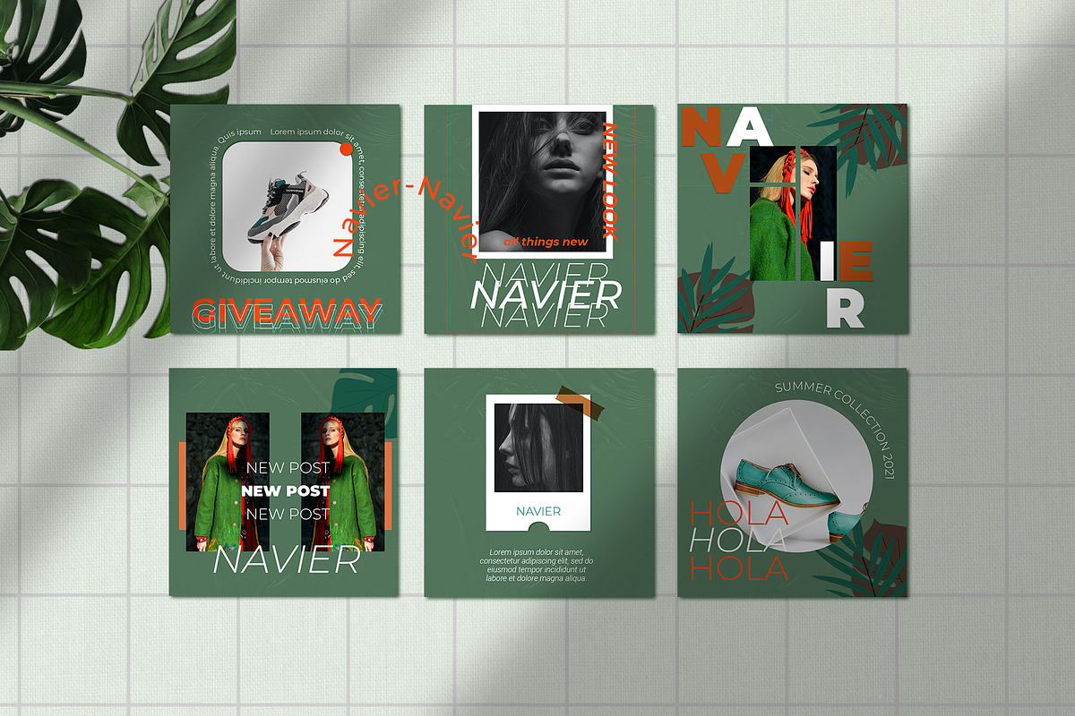 NAVIER 2 Instagram Post and Stories, a Social Media Template by Compaq_Creative (Photo 4 of 10)