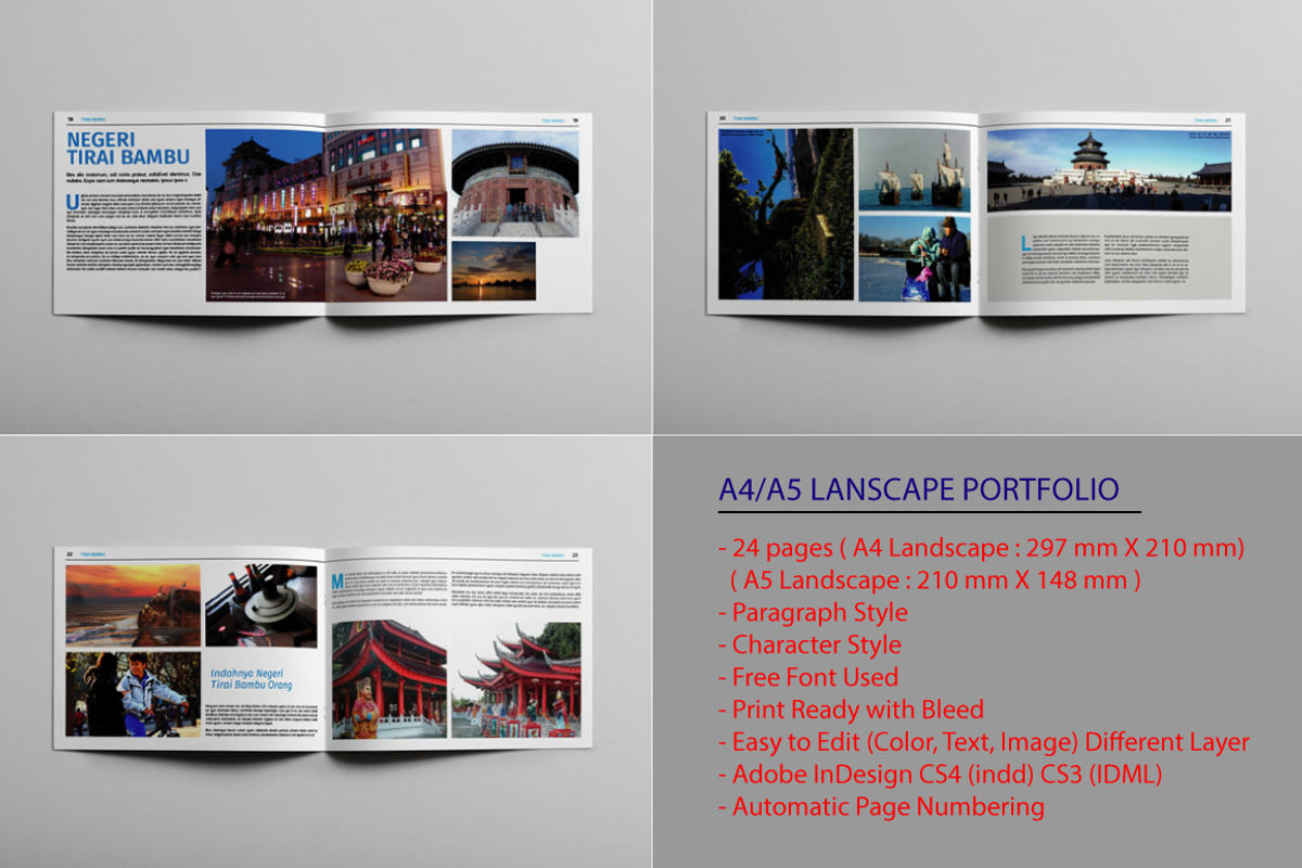A4 & A5 Portfolio, a Brochure Template by marone (Photo 4 of 5)