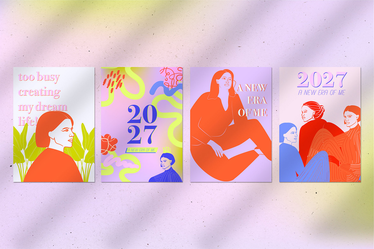 2027 NEW ERA Calendar & Planners, an Object Graphic by Mio Buono (Photo 14 of 16)