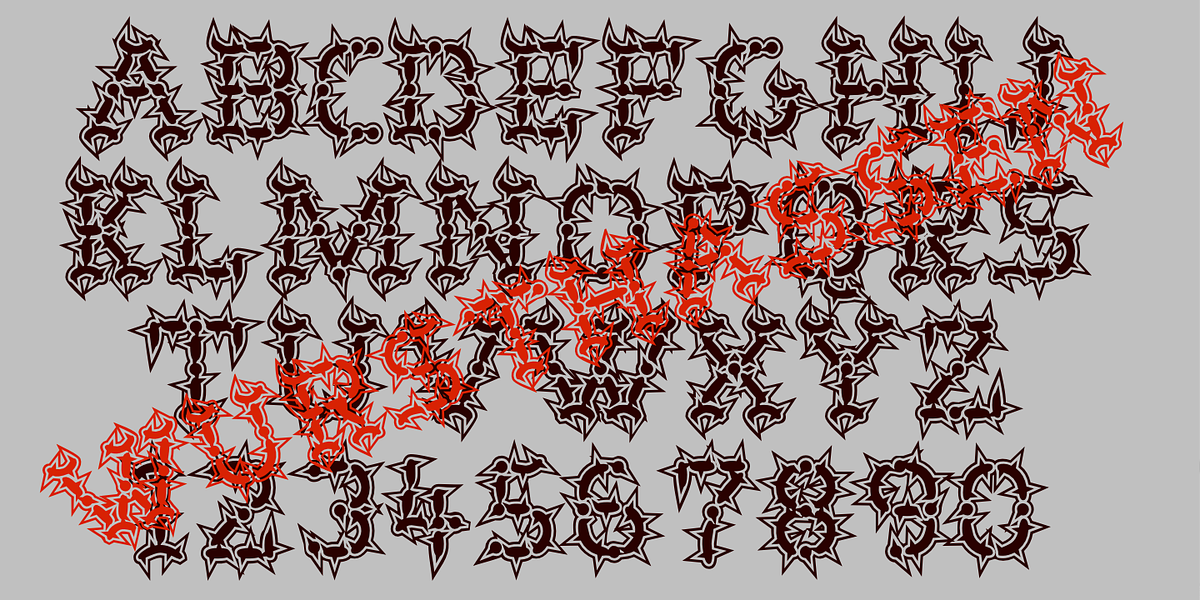WurstHassen, a Font by Ingrimayne Type (Photo 2 of 4)