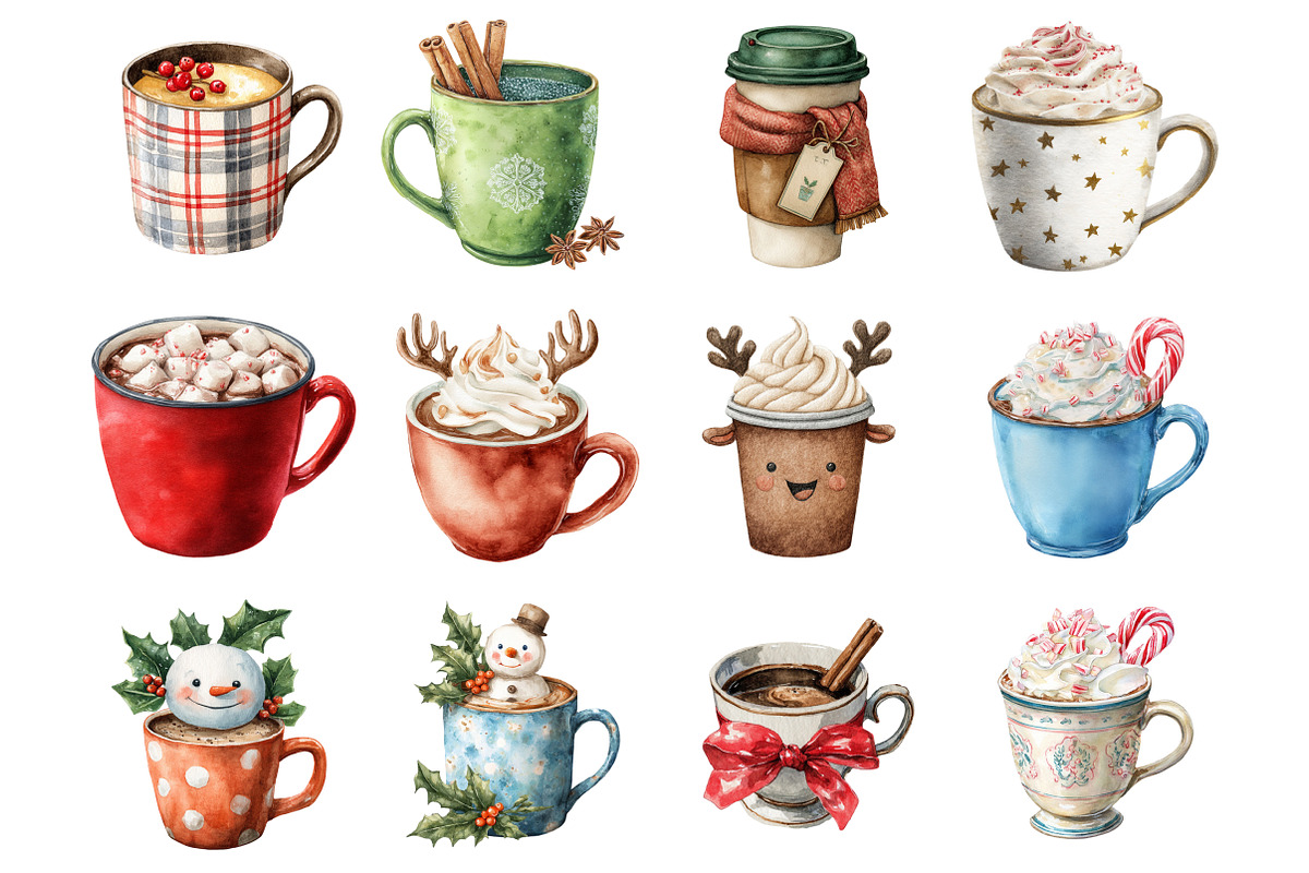 Cute Christmas Coffee Sublimation, a Graphic by CitraGraphics (Photo 3 of 4)