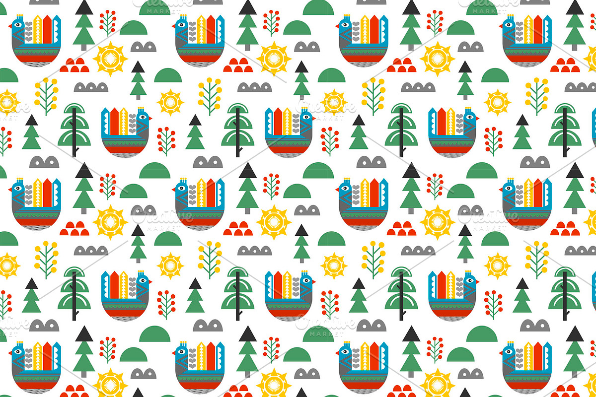 Scandinavian style, an Animal Illustration by eka panova (Photo 3 of 3)