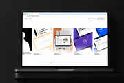 Readymag Portfolio Creatives (White), a Websites & App Template by Products for Creatives (Thumbnail 2 of 5)