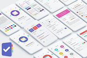 To Do Task Manager Mobile App Design, an UI Kit Template by App Innovation (Thumbnail 2 of 7)