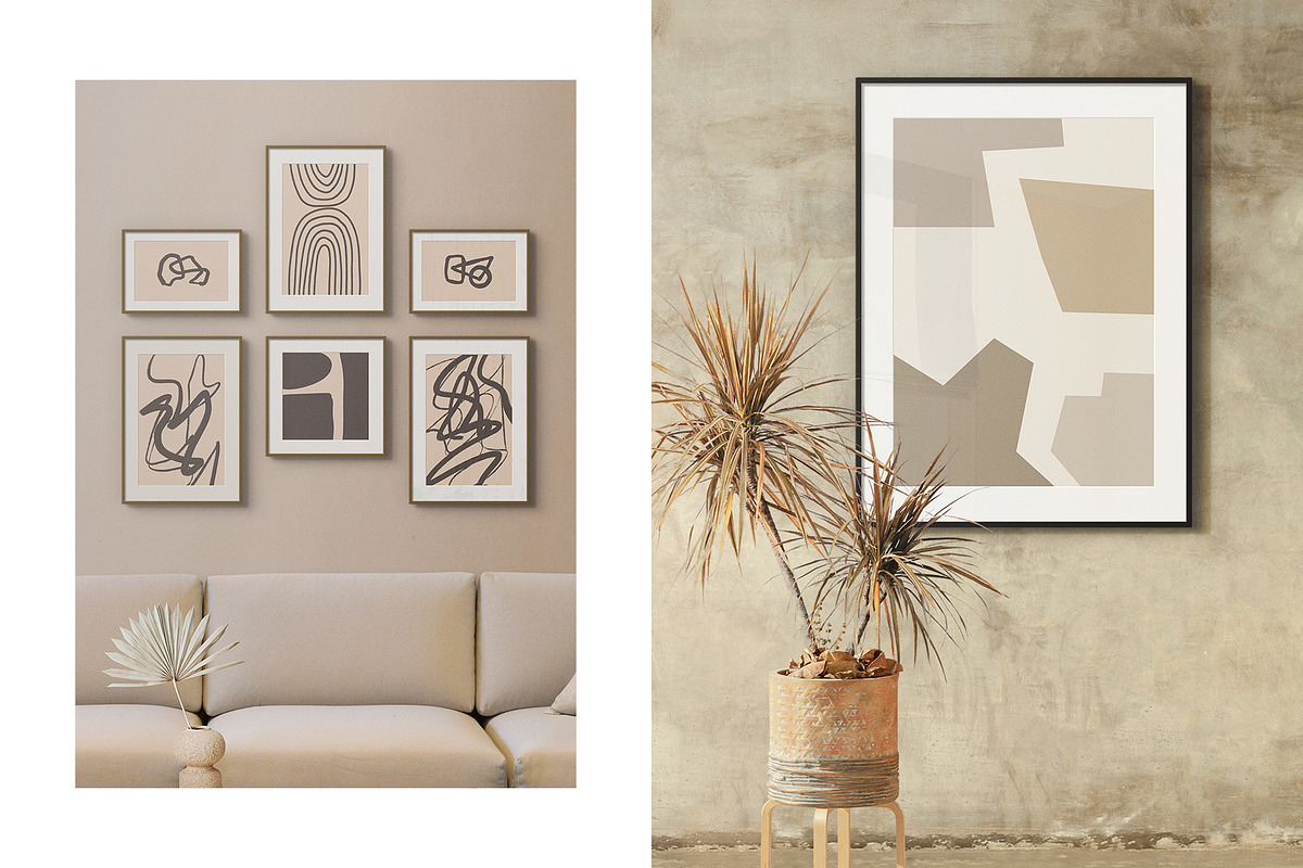 Trendy Frame Mockup Template Bundle, a Product Mockup by FoundImages (Photo 23 of 25)