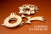 XmasNapkinHolder File 4 LaserCutter, an Object Graphic by MaramadeLaser (Thumbnail 3 of 5)