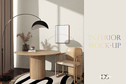 Wall Frame mockup for printable wall, a Print Template by DSTUDIO888 (Thumbnail 1 of 4)
