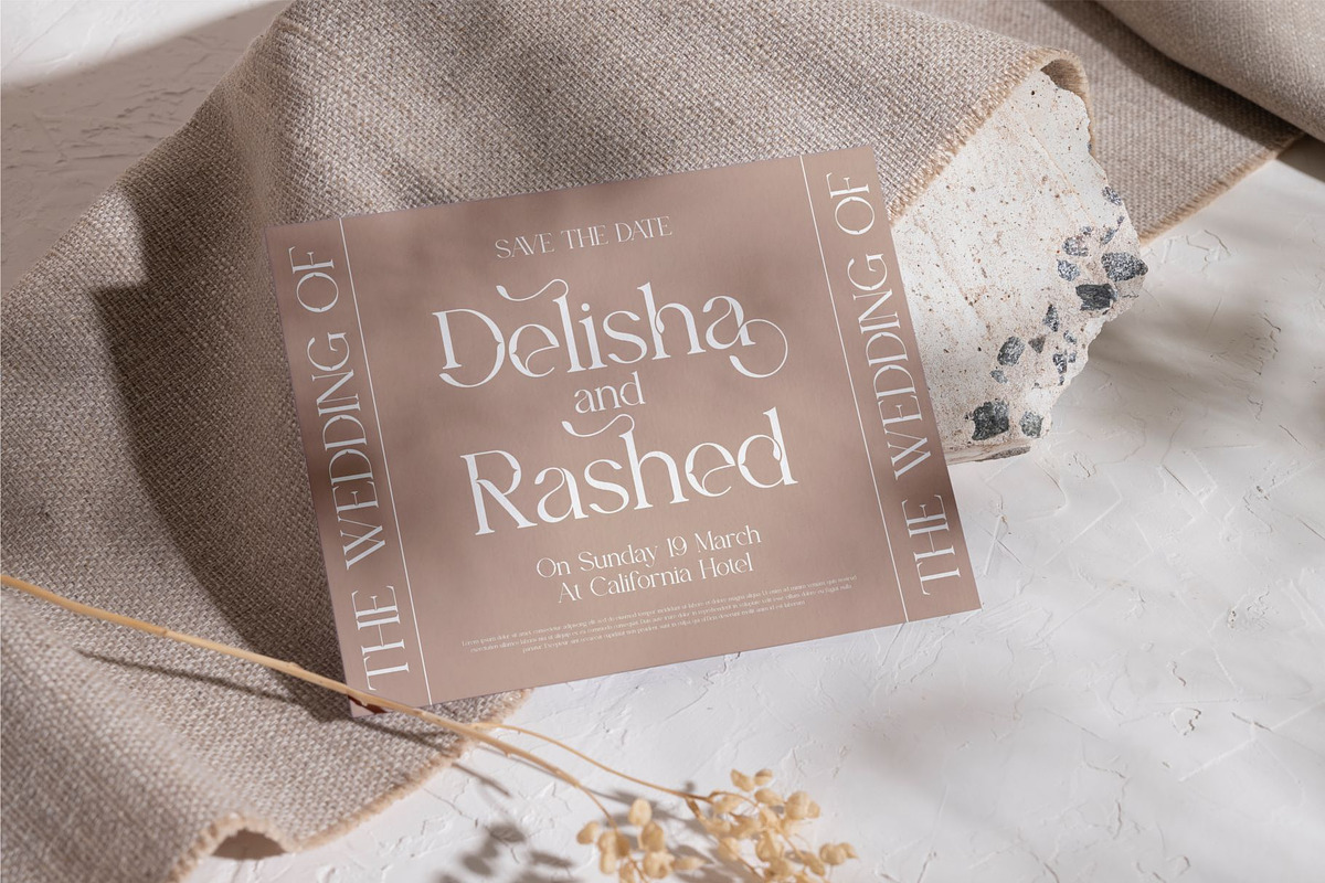 Rasefa || Vintage Serif Font, a Serif Font by Idea Studio (Photo 4 of 10)