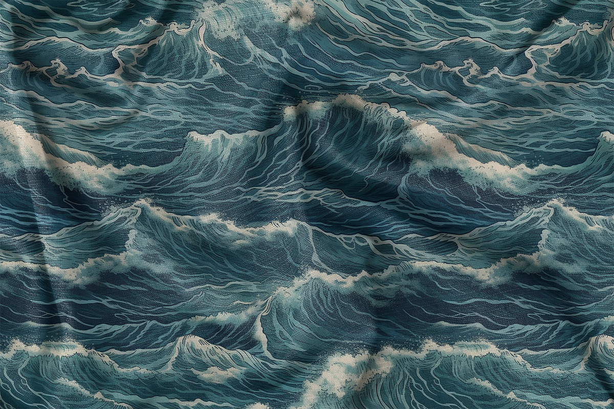 OCEANIC - Seamless Ocean Patterns, a Pattern Graphic by Pixel Perfect Patterns (Photo 5 of 9)