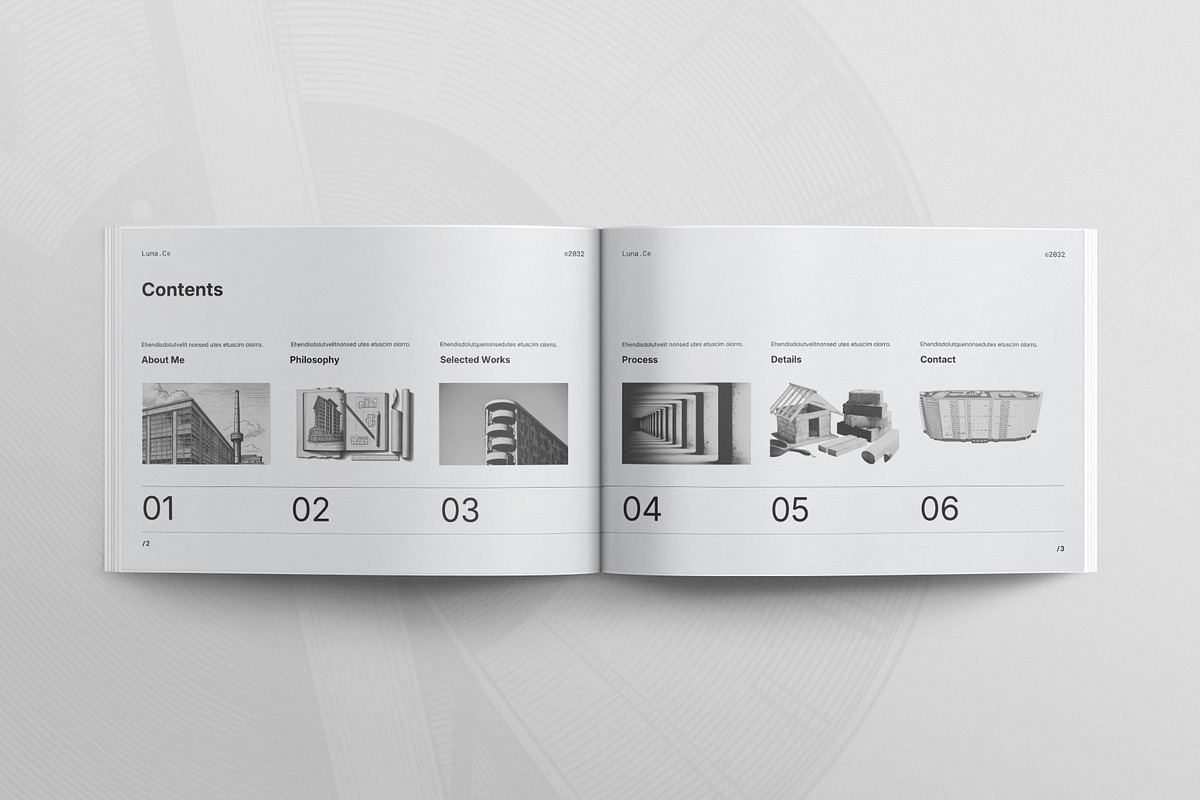 Architecture Portfolio Landscape, a Brochure Template by Studio Monova (Photo 3 of 15)