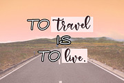 Vanilla Vibes Font Duo, a Script Font by theinkaffair (Thumbnail 7 of 8)