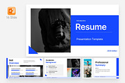 Clean Professional CV Presentation, a Presentation Template by Eklip Studio (Thumbnail 1 of 6)