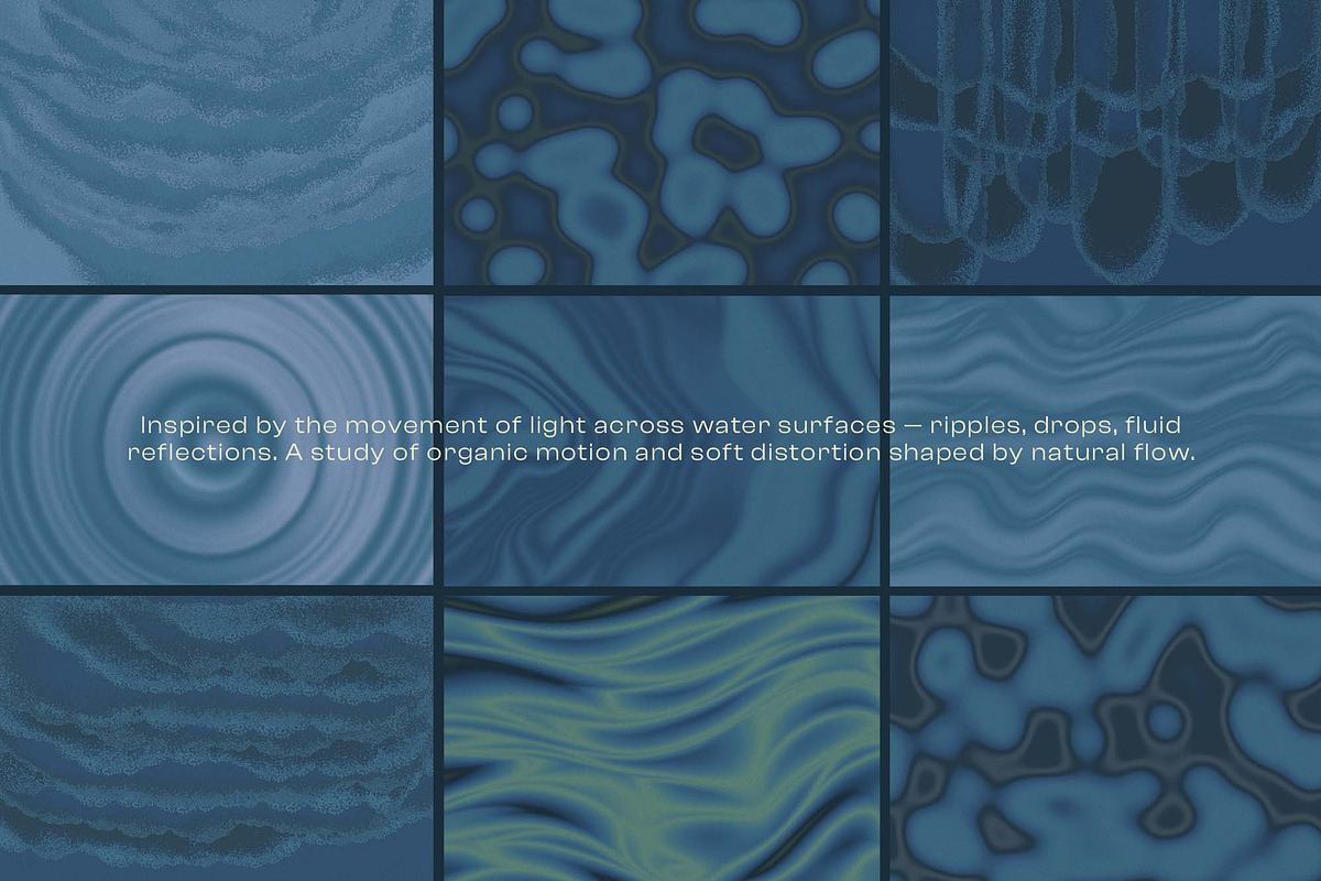 Water motifs - abstract backgrounds, a Background Graphic by DigARTbyHavroshka (Photo 9 of 13)