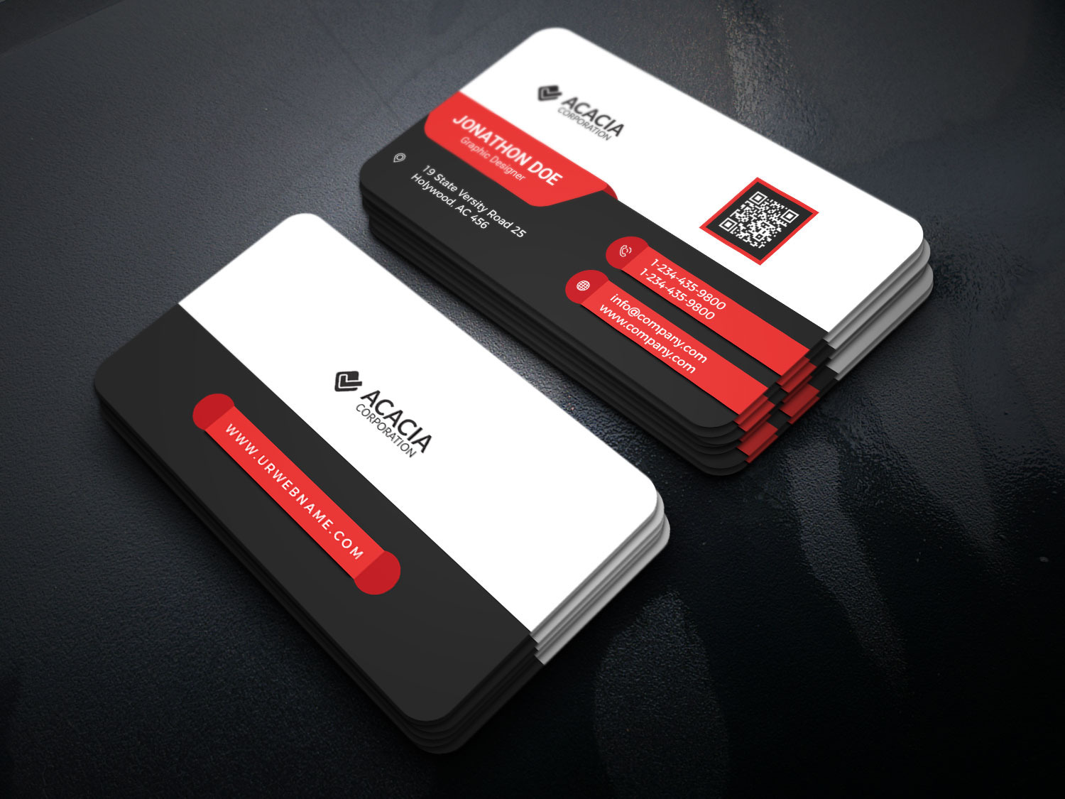 Lala Business Card, a Business Card Template by DesignGhar