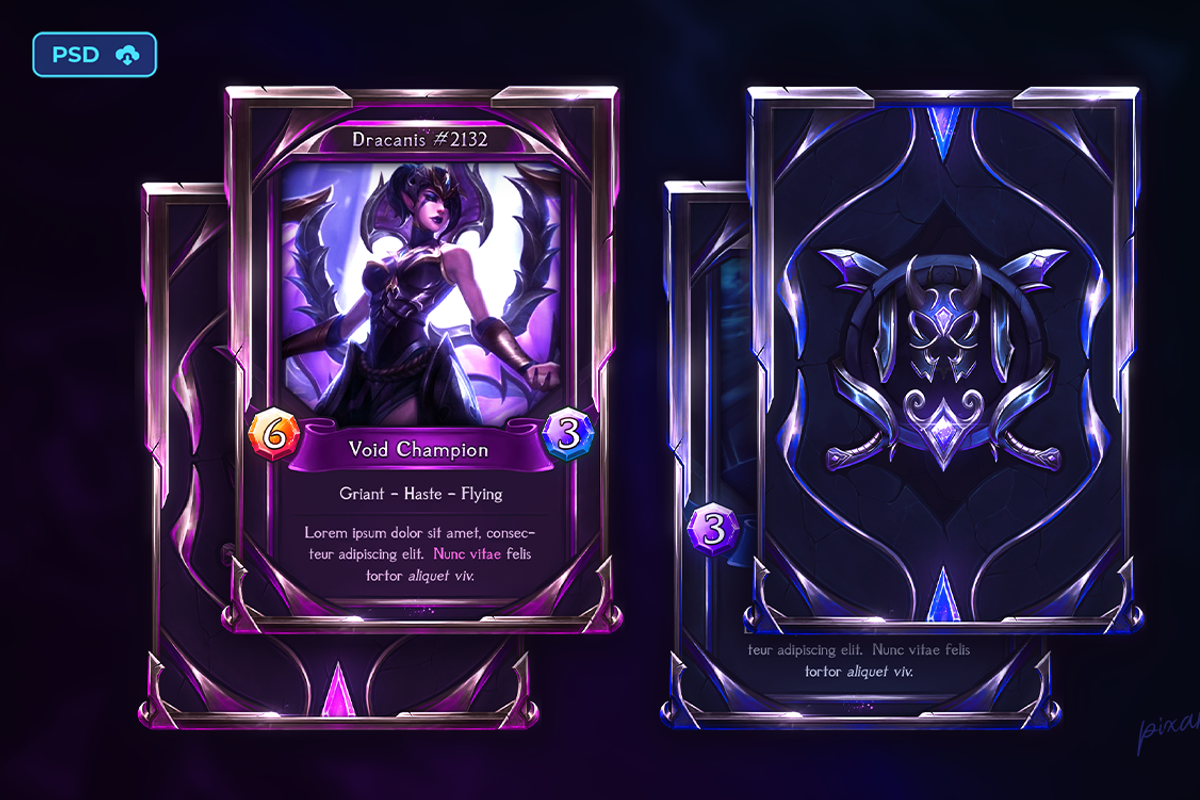 Trading Game Cards (TCG) Template, a Graphic by PIXARTS STORE (Photo 4 of 4)