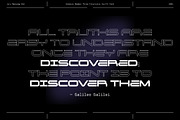 Genesis Three Expanded Sci-Fi Fonts, a Font by Juru Rancang Studio (Thumbnail 9 of 12)