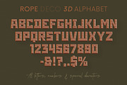 Rope Deco - 3D Lettering, a Graphic by MIIM (Thumbnail 8 of 8)