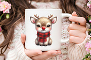 Cute Baby Animals in Christmas Outfi, an Illustration by RobertsArt (Thumbnail 6 of 7)