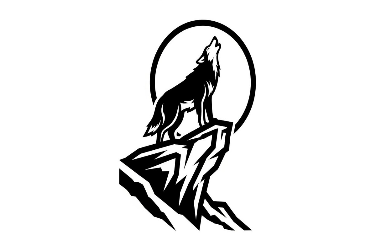 40 Wolf Moon Silhouette Vector Bundl, an Illustration by Amazin_art (Photo 26 of 41)