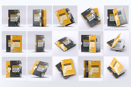 Book Mock-up / Slipcase Edition, a Books & Magazine Mockup by Hubzway