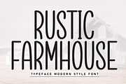 Rustic Farmhouse | Script Font, a Script Font by Scratchones (Thumbnail 1 of 8)