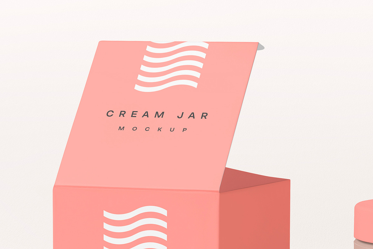 Cream Jar Mockup, a Product Mockup by MockupCraft (Photo 3 of 4)