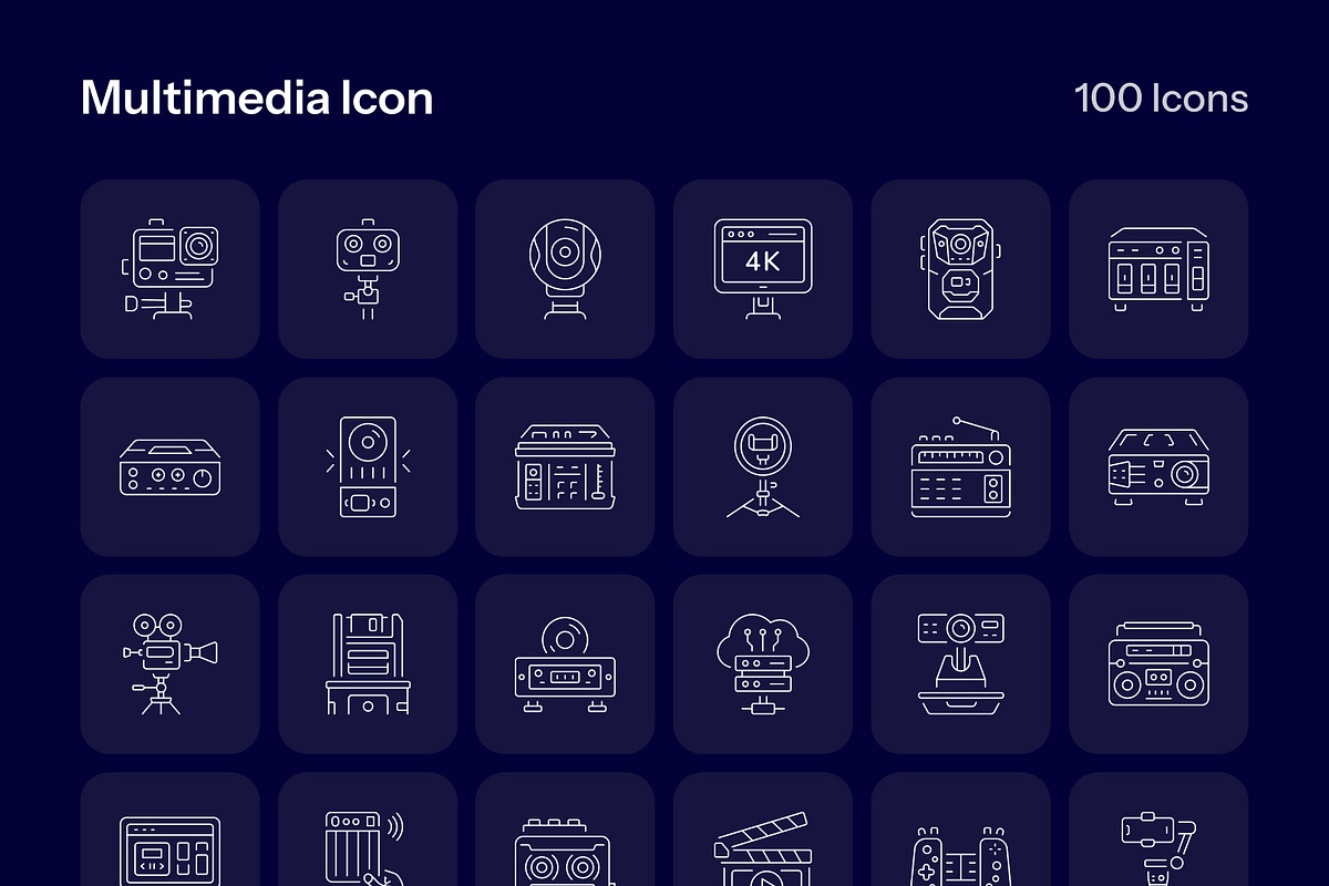 1700 Technology and Futuristic Icon, an Outline Icon by Prosymbols (Photo 23 of 30)