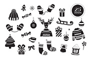 Christmas card, illustration,pattern, an Illustration by Dasha Efremova (Thumbnail 4 of 5)