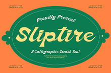 Sliptire Calligraphic Swash Font