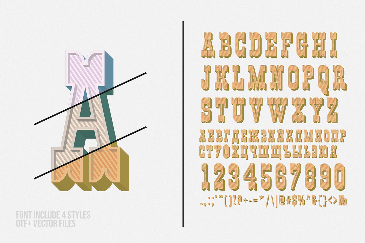 Moscow - OTF color font, a Sans Serif Font by Pixnugget (Photo 5 of 7)
