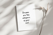 Pine Words Simple Handwritten, a Handwritten Font by Heinzel Std (Thumbnail 2 of 10)