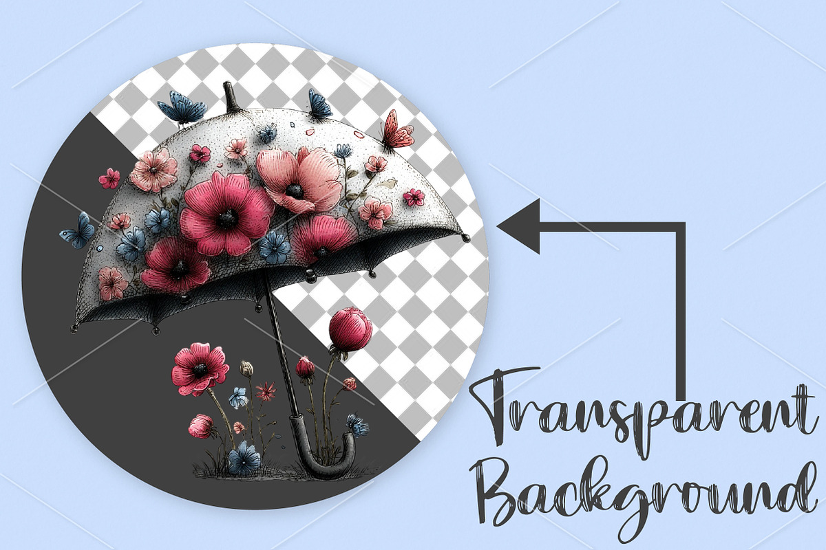 Whimsical Spring Clipart Bundle, a Seasonal Illustration by Canvas Craft (Photo 2 of 7)