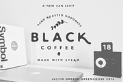 Black Coffee ~ Vintage San Serif, a Serif Font by Greenhouse Supply Co (Thumbnail 3 of 4)