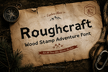 Roughcraft Font – Bold Handmade