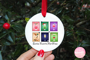 Santa Christmas Cocktail Stamps Png, an Illustration by CreationArt (Thumbnail 2 of 4)