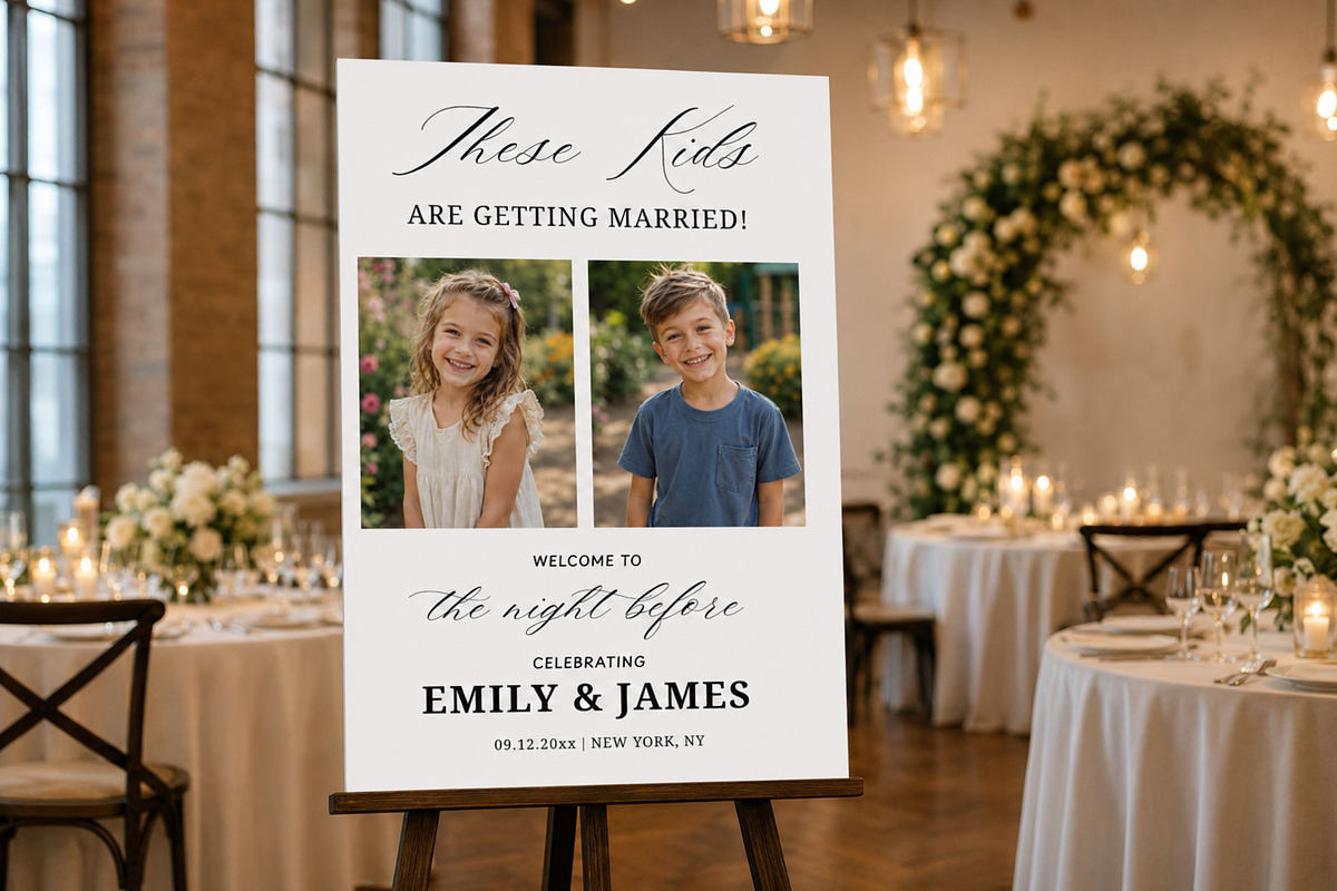 These Kids Are Getting Married.Canva, an Invitation Template by Arfis (Photo 10 of 10)