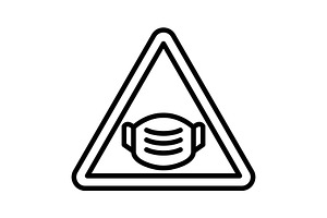 Mask Line Icon, an Icon by Pexelpy